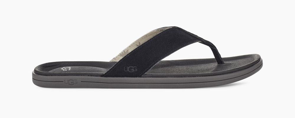 Ugg Sandals Canada - Ugg Men's Brookside Flip Black